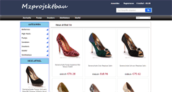 Desktop Screenshot of mzprojektbau.de